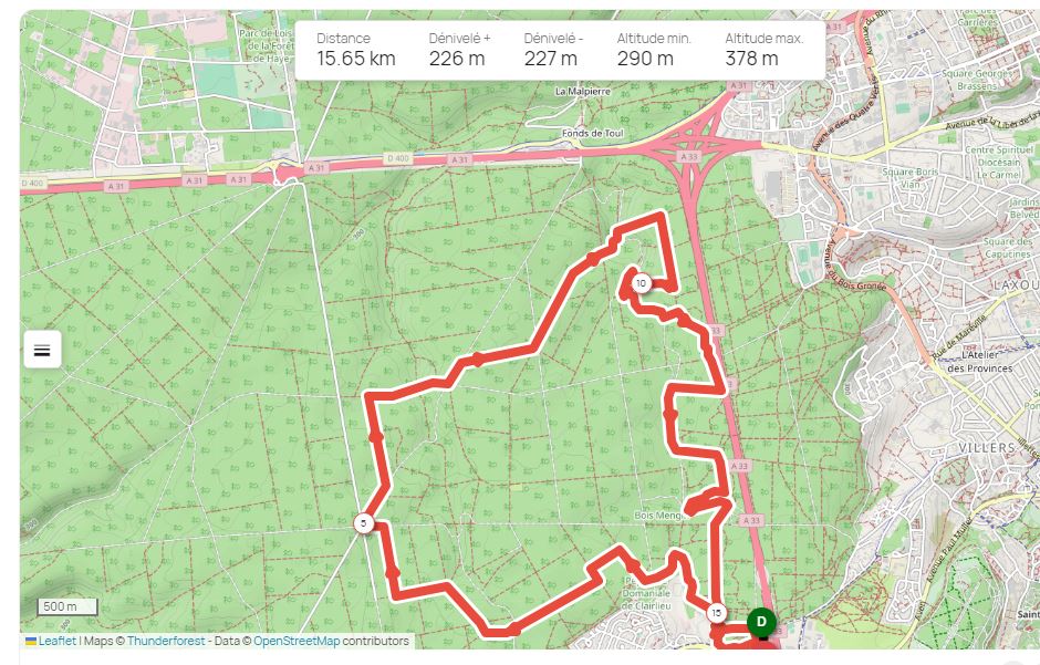 2024 Trail 15km Tour Pédestre